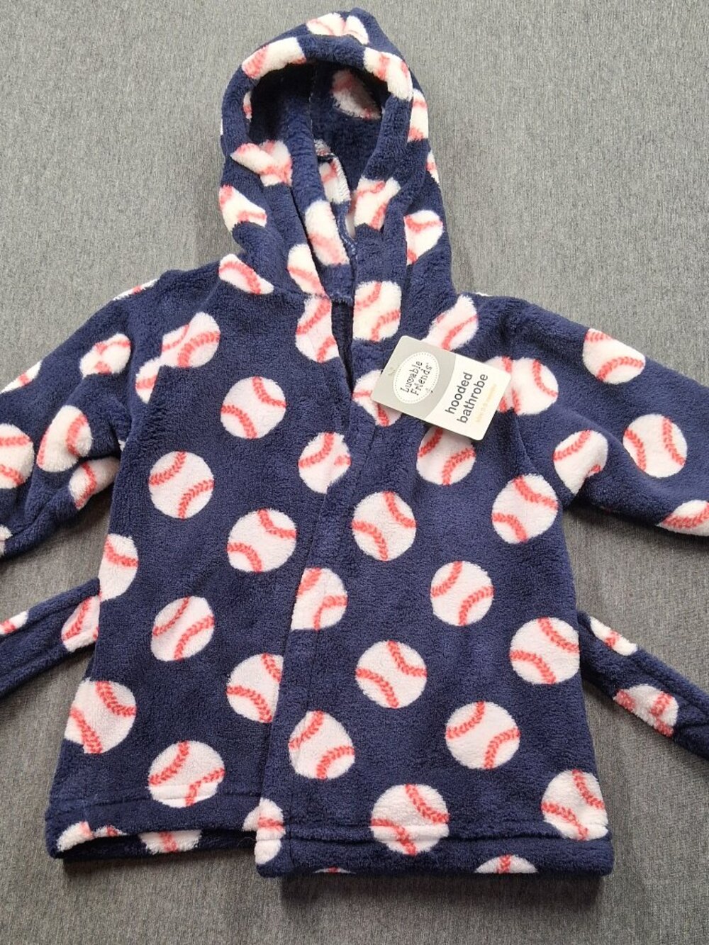 Infant boy bathrobe, Loveable Friends, size 0/9 months, new with tags